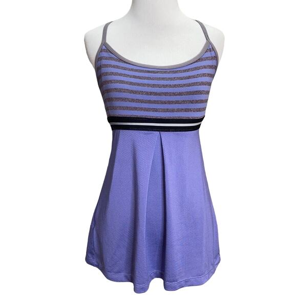 Lucy LucyPower Striped Workout Racerback Tank XS - Picture 1 of 9